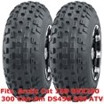 thumbnail image 1 of Arctic Cat 150 DVX250 300 Can-Am DS450 650 ATV 2 front 21x7-10 Knobby tires, 1 of 4