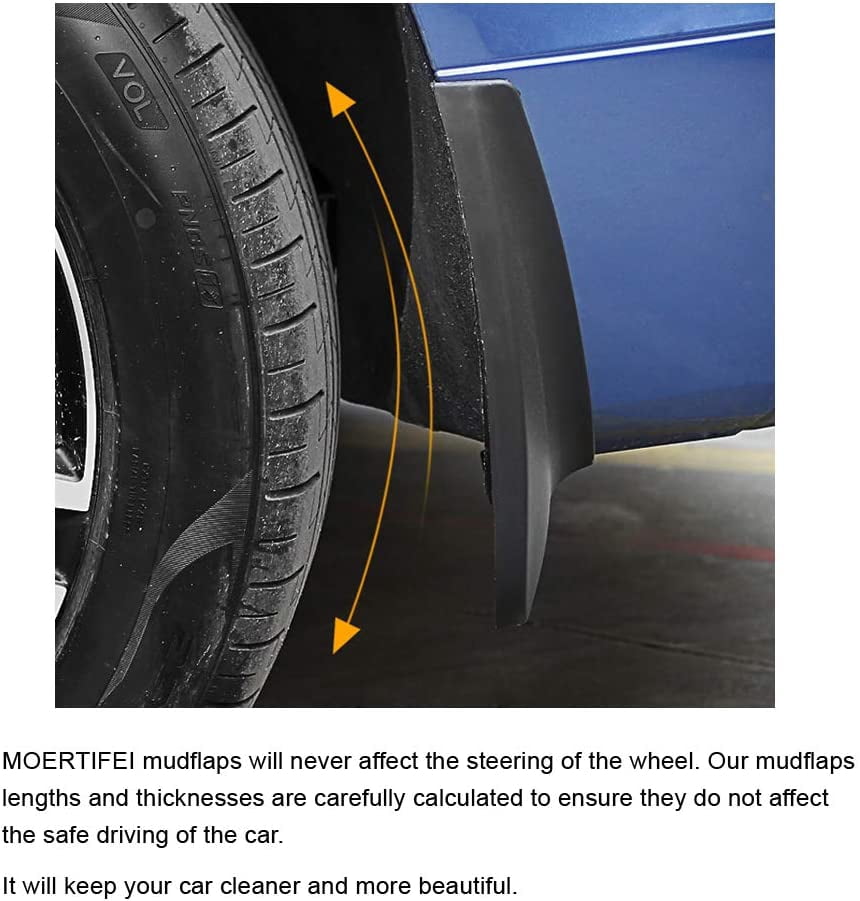 Car Mudguard  Mud Flaps Splash Guards Compatible with Volvo XC40 2019-2024