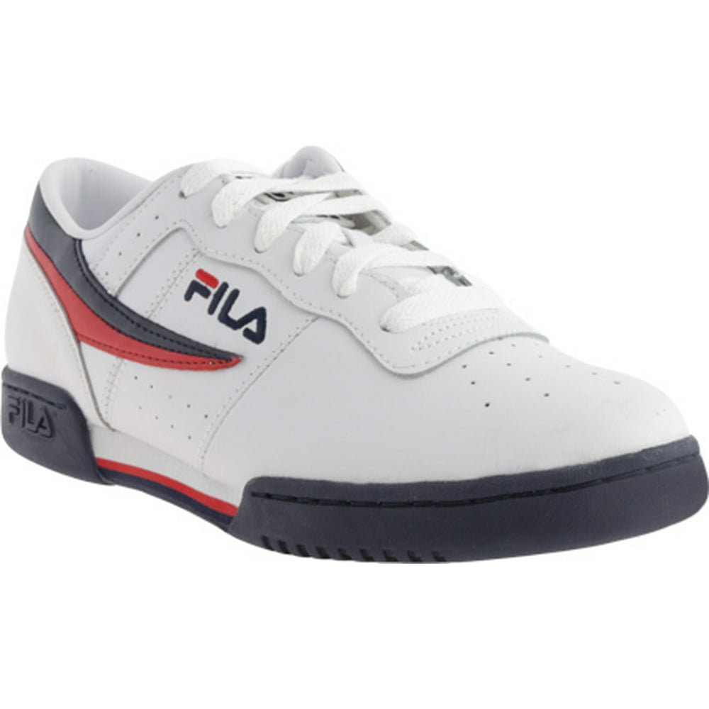 FILA - Men's Fila Original Fitness 11F16LT Sneaker White/Navy-Red 10 M ...