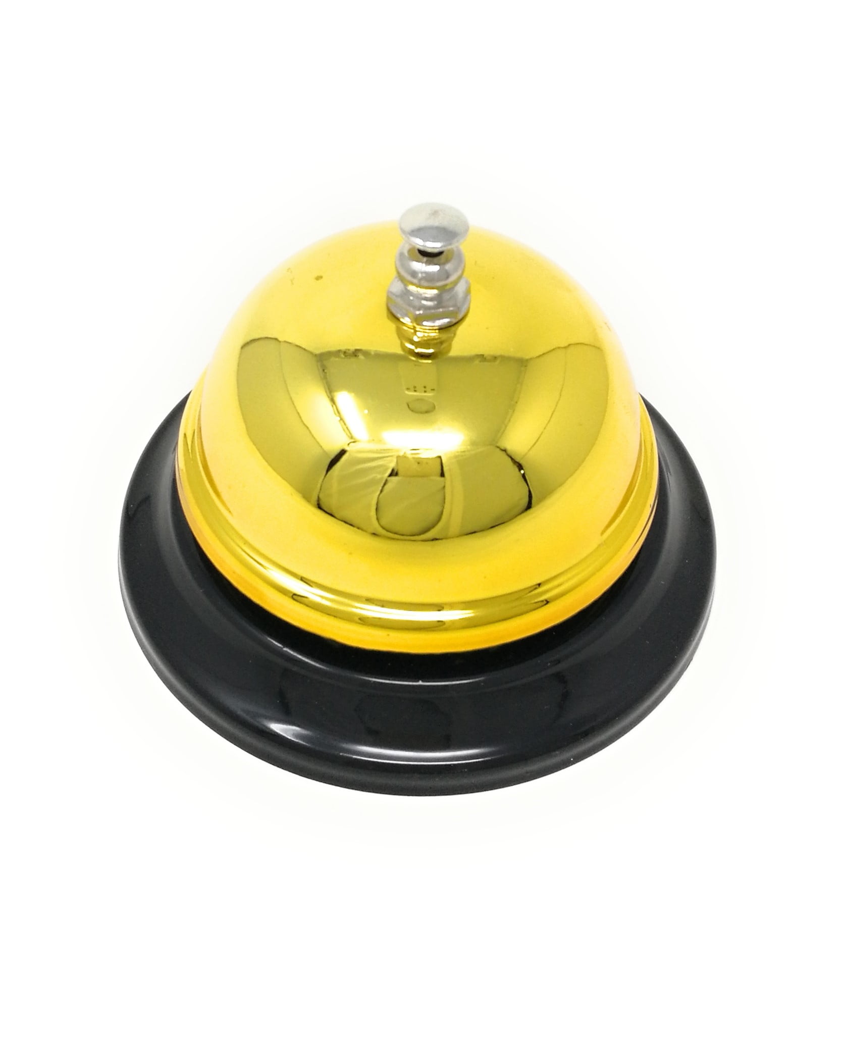 TJ Global Call Bell, 3.35 Inch Diameter, Chrome Finish ...