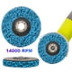 thumbnail image 1 of Disco Pulido 100 Mm Muela Abrasiva para Eliminación Pintura Coche Pulidora (azul), 1 of 9