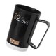 thumbnail image 2 of Vaso de almacenamiento para enjuague bucal, taza para beber, taza con asas, vaso de baño Negro, 2 of 9
