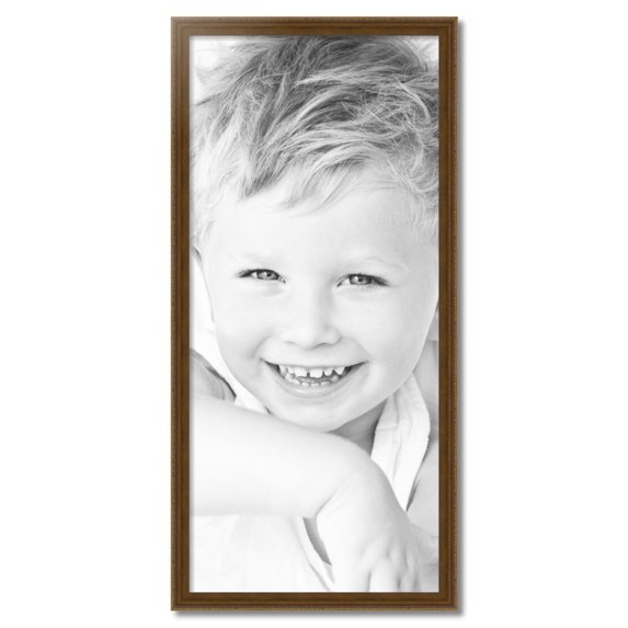 ArtToFrames 20" x 44" Muted Gold Picture Frame, 20x44 inch Gold Wood Poster Frame (WOM-4624), Pack