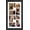 Black, variant on 9x13 Picture Frame Display 4 opening 4X6 Picture Frame Collage,Multi Photo Frame with Mat,Plexiglass,Wall or Tabletop Decor,Black Wood Grain