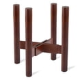 thumbnail image 5 of Adjustable Plant Stand (8" to 12") , Bamboo Wooden Plant Holder (15 inches Height), Indoor Plant Stand,Brown, 5 of 9