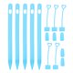 thumbnail image 1 of Funda de silicona suave para lápiz óptico, lápiz táctil para tableta, cubierta protectora antideslizante contra caídas para lápiz iOS (azul cielo), 1 of 5