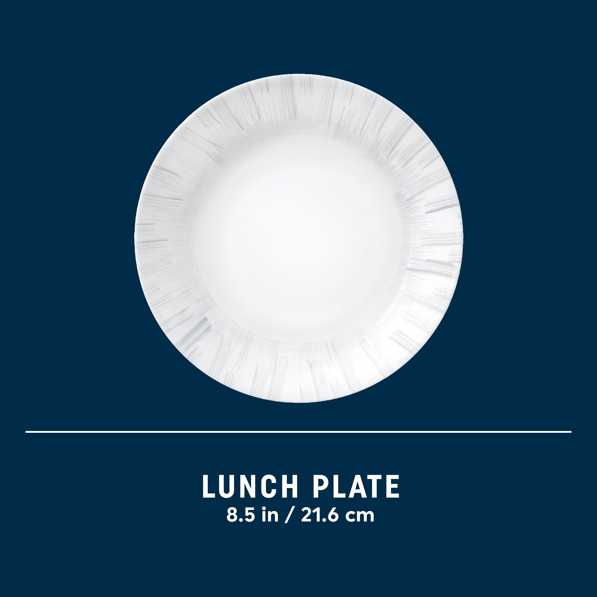 Corelle Arica 8.5" Glass Salad Plate