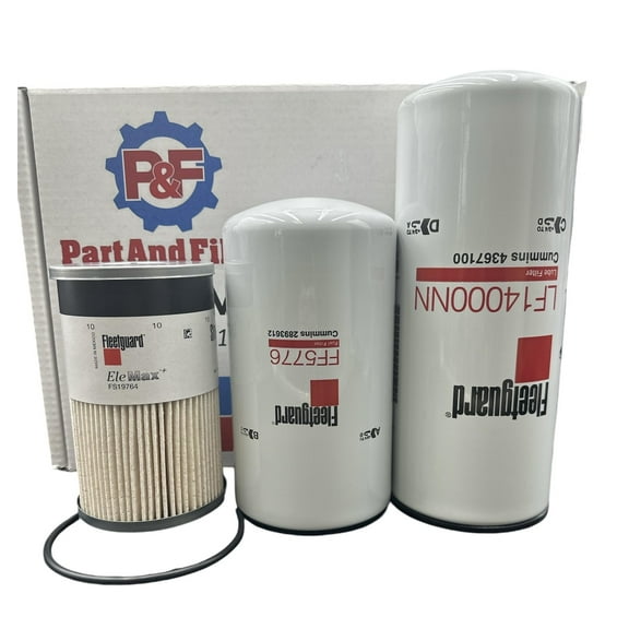 P&F Maintenance Filter Kit For Cummins LF14000NN - FF5776 - FS19764