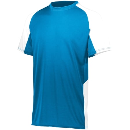 Augusta XL Youth Cutter Jersey Power Blue/White 1518