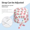 thumbnail image 4 of Kdxio Strawberry Pattern Turban Hat for Women Men Comfortable Adjustable Cleaning Working Cap with Sweatband, 4 of 8