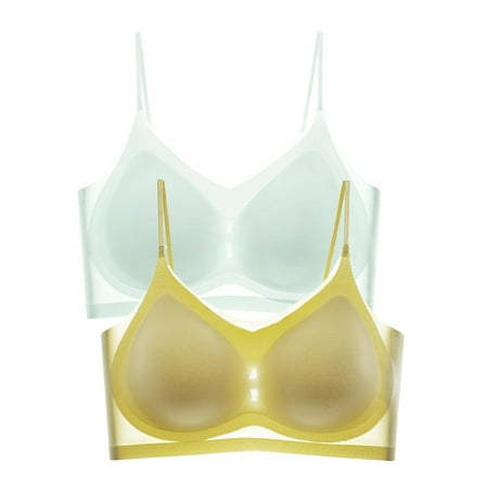 Seamless Bra for Women No Underwire Comfort Seamless Bras Full Coverage Shelf Bra Unlined Everyday Basic Sleeping Bra Wireless Snap Closing Bra