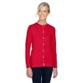 thumbnail image 1 of Devon & Jones Ladies' Perfect Fit™ Ribbon Cardigan - DP181W, 1 of 4