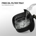 thumbnail image 5 of TOYTEXX 5.8Qt Air Fryer, Black - Dual Knob Control, Temperature Control, 6 Preset Cooking Modes, 5 of 5