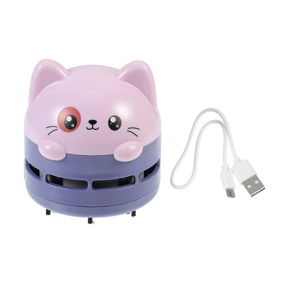 EeaseMX Mini aspiradora portátil para encimera, mini aspiradora de escritorio, limpiador de polvo