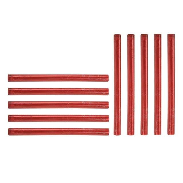 10Pcs Bâtons de Cire d'Étanchéité Multicolores Petits Outils Ronds pour les Enveloppes de Cartes d'Invitations