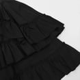 thumbnail image 6 of Sngxgn Women's Summer Solid Split Hem Mini Skirt(Black,M), 6 of 8