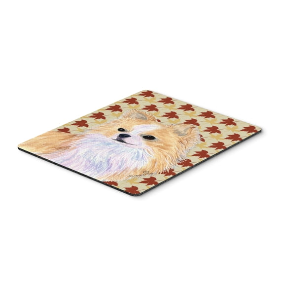 Carolines Treasures SS4383MP "Chihuahua Fall Leaves Portrait Mouse Pad Hot Pad or Trivet" Large multicolor