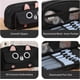 thumbnail image 3 of Estuche de gran capacidad con diseño de gato 3D, con cremallera, para niñas y niños, ideal para la vuelta al cole, bolsa de papelería, organizador de bolígrafos de oficina para adolescentes y, 3 of 7
