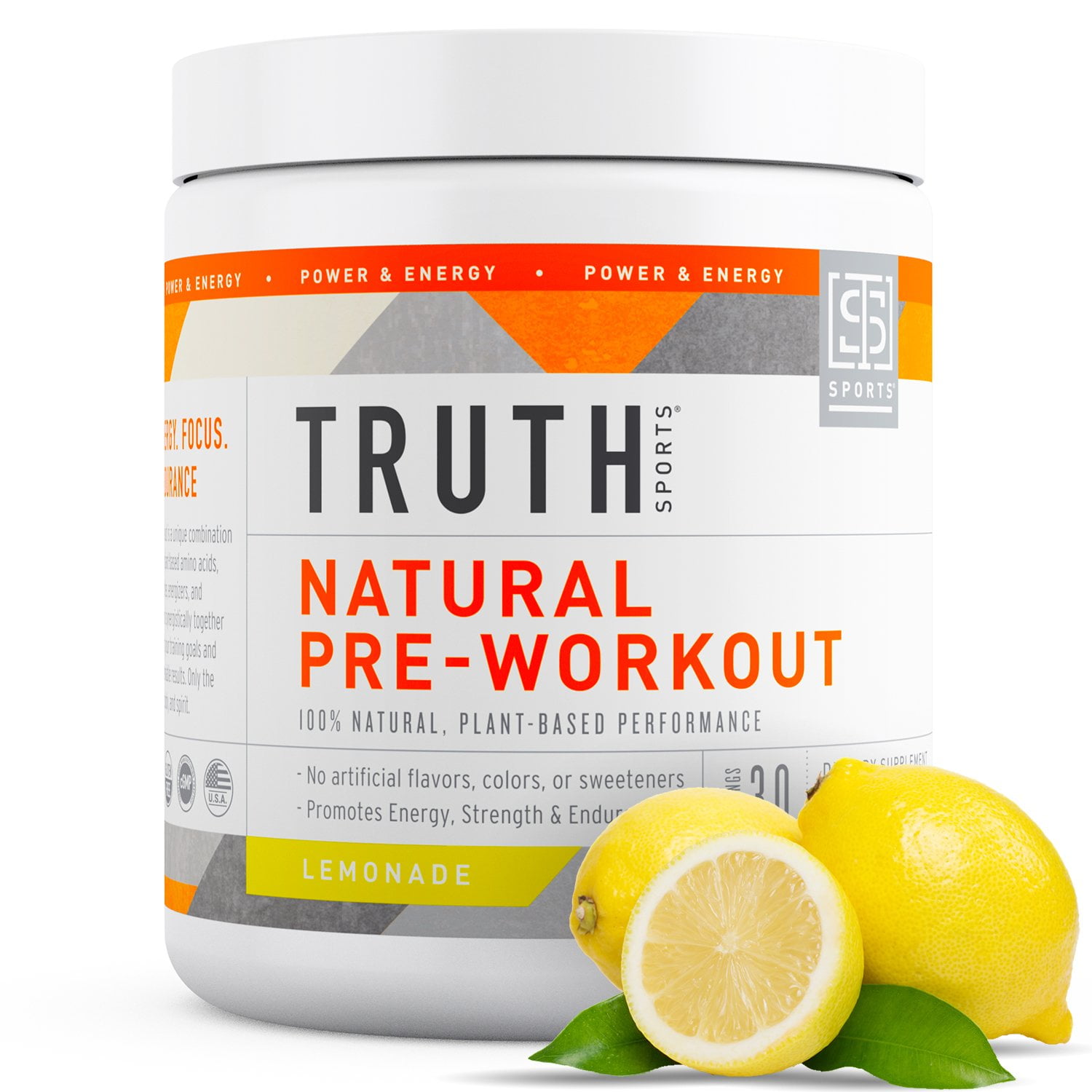 Natural Preworkout Powder Plant Based Keto Vegan Friendly Energy Focus Performance Lemonade Walmart Com Walmart Com