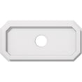 thumbnail image 1 of Ekena Millwork CMP14X7ED-02000 2 in. ID x 4.75 in. Rectangle Emerald Architectural Grade PVC Contemporary Ceiling Medallion, 1 of 1