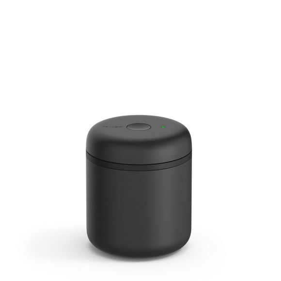 Bidón para aspiradora Fellow Atmos Airtight Coffee de 0,7 L, color negro