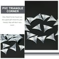 thumbnail image 4 of LOLIPPYY PVC Transparent Triangle Edges for Home Furniture Safety 250Pcs, 4 of 8