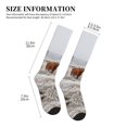 thumbnail image 2 of Compression Socks for Women and Men - Cow (2) Compression Socks Circulation for Workout, 2 of 8