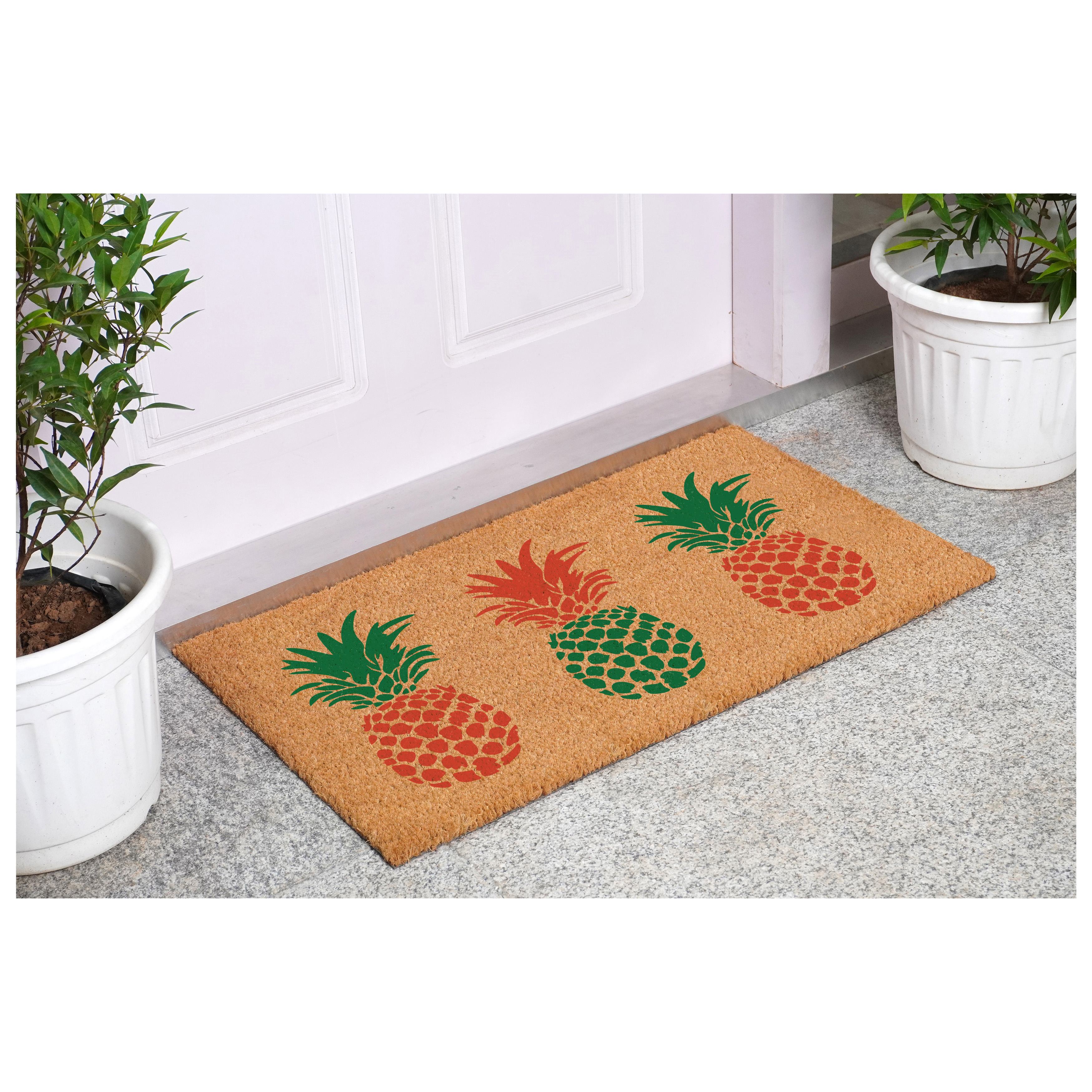 Calloway Mills 116331729 Southern Pineapple Trio Doormat, 17" x 29"