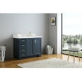 thumbnail image 2 of ARIEL TAYLOR 43 IN. RIGHT OFFSET SINGLE RECTANGLE SINK VANITY IN MIDNIGHT BLUE, 2 of 7