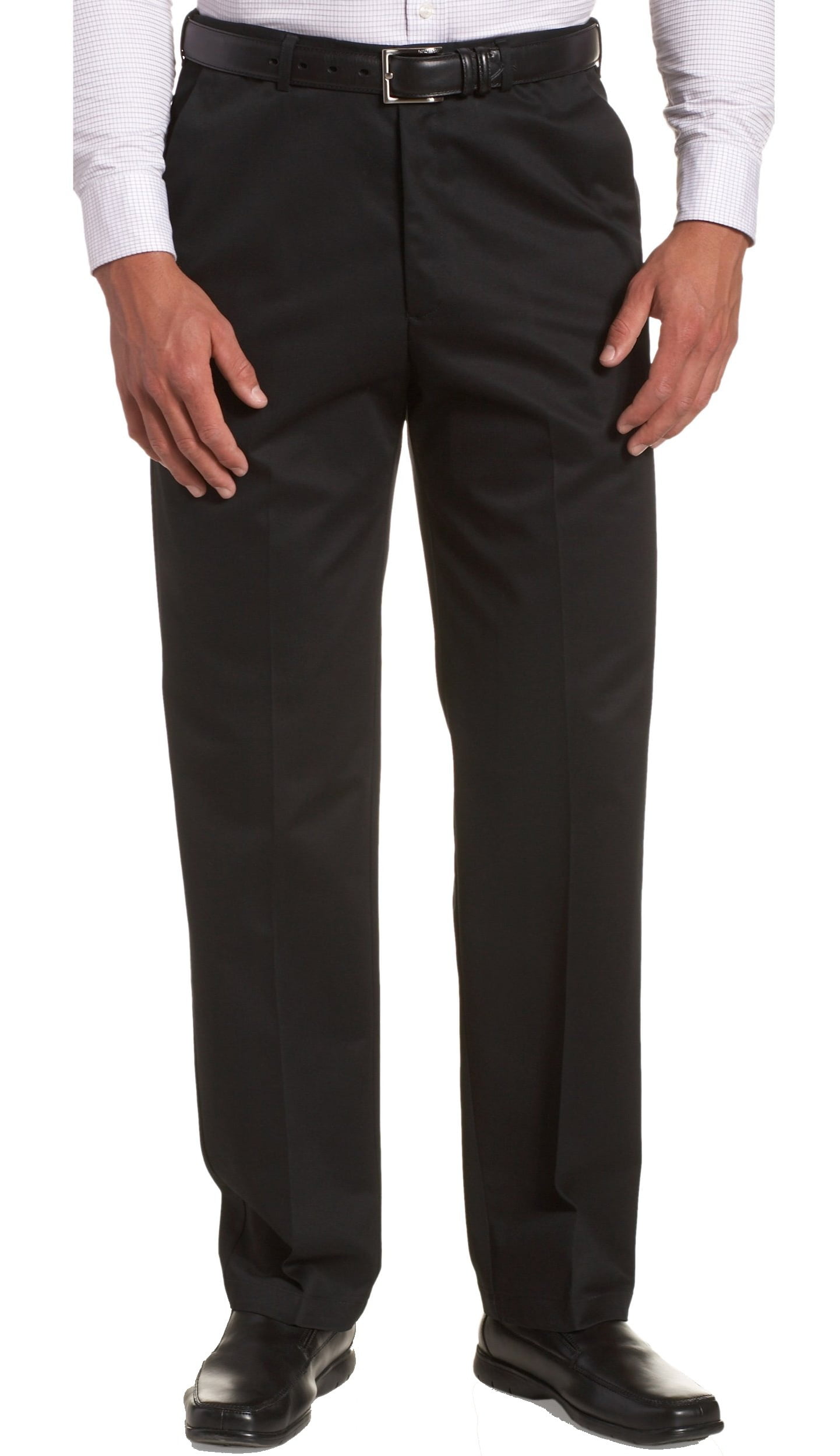 Haggar NEW Black Mens Size 29X30 Khakis Chinos Solid Seamed Pants ...
