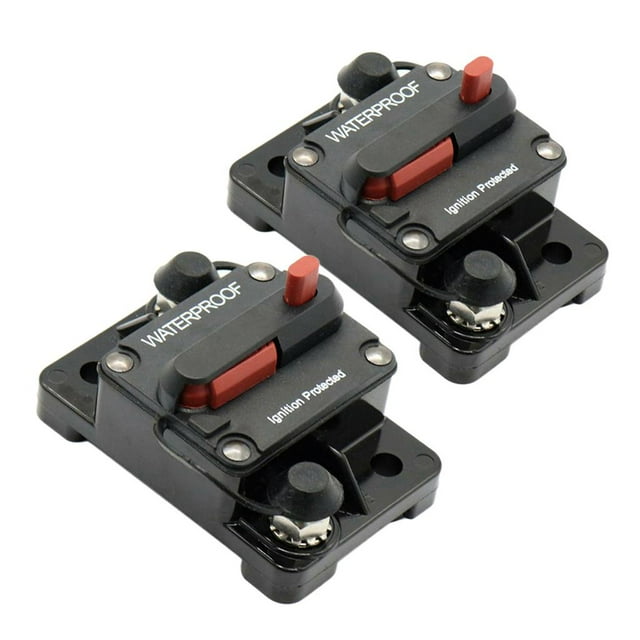 Disyuntor Manual DYNWAVEMX 2 Piezas 12-36 V Fusible Estéreo de Barco RV 30A Y 100A