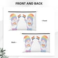 thumbnail image 2 of Cauagu LGBT Gnomes for Tyvek Makeup Bag,Reusable Travel Cosmetic Bag Women Organizer Toiletry Bag Birthday,Gifts for Women Girlfriend Mom Teacher 6.5’’*8.9’’, 2 of 7