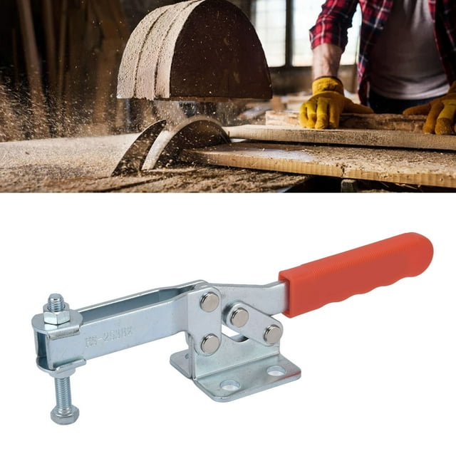 Toggle Clamps Woodworking, Manual Operation 80 Handle Opening Hold Down Toggle Clamps for Electronic Equipment Installation for Welding