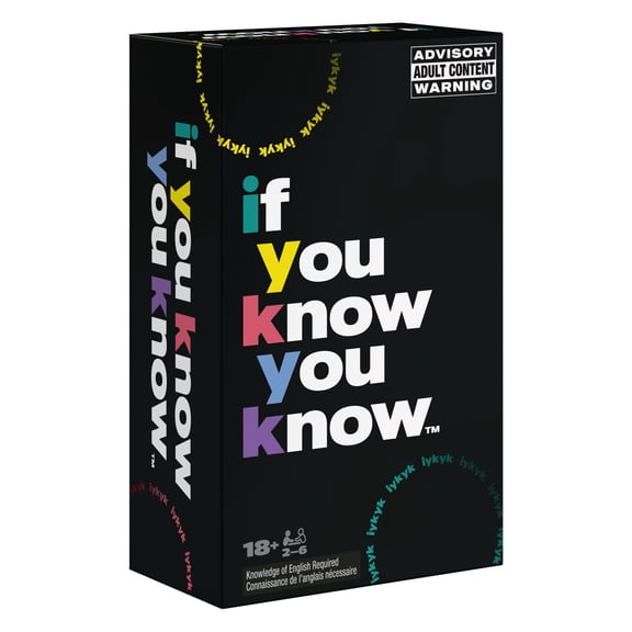 If You Know You Know IYKYK- The Question Card Party Game for Adults