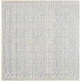 thumbnail image 1 of Safavieh Cambridge Collection CAM123A Handmade Moroccan Premium Wool Area Rug, 8' x 8' Square, Light Blue / Ivory, 1 of 3