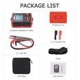thumbnail image 3 of Yeacher Digital Insulation Resistance Tester with LCD Backlight Display DC / 500V/ 1000V AC 750V Multifunction Insulation Resistance Meter Kit with Strap/ Protective Lid/ Cloth Bag, 3 of 8