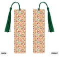 thumbnail image 2 of Kdxio Colorful Chicken Print Metal Tassel Bookmarks,Perfect Gift for Art Lovers and Bookworms Metal Bookmarks for Women, 2 of 8