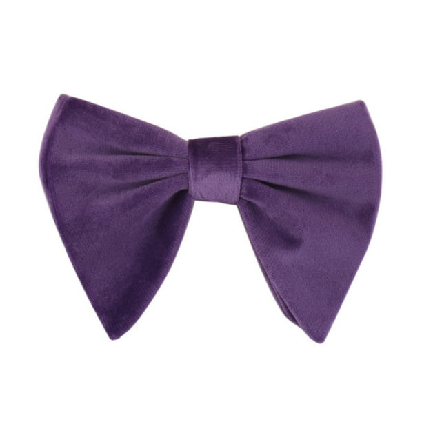 Minnieouse Pajarita de terciopelo coral preatada con hebilla para bodas y cenas que no se desprende Accesorios de disfraces q