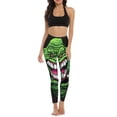 thumbnail image 5 of Slimer Ghostbusters Yoga Pants Women High Waisted Tummy Control Non See-Through Elastic Running Workout Yoga Leggings Pants, 5 of 7