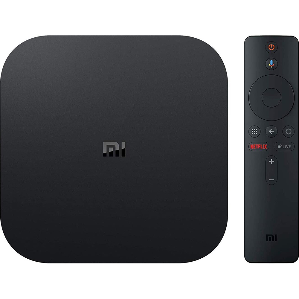 Xiaomi Mi Box S Android TV with Google Assistant Remote Streaming Media  Player Chromecast Built-in 4K HDR Wi-Fi 8GB, Black (Open Box) 