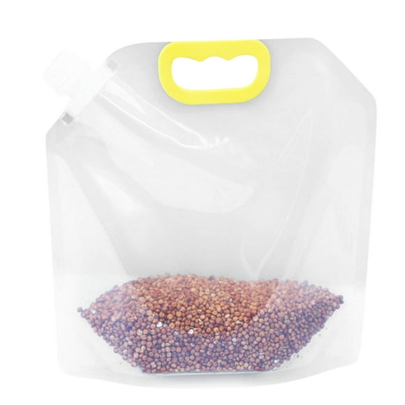 TopLLC Reusable Silicone Ziplock Storage Bags Airtight Freshness Bags Kitchen Accessories