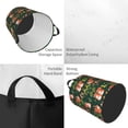 thumbnail image 2 of Fuzoiu Forest Squirrel Print Circular Hamper,Laundry Basket with Handle,Collapsible Laundry,Dirty Clothes Storage Basket,for Bedroom Bathroom Dorm Living Room-Small, 2 of 6