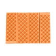 thumbnail image 2 of AKLJWH Stadium Seat Pad, Foldable Seat Pat Cushion, Picnic Cushions for Bleachers, Outdoor Hiking, Backpacking, Fishing, Concert, Mountaineering, Orange, 2 of 7