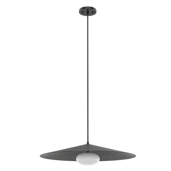 PD22824-GY-Kuzco Lighting-Cruz - 13W LED Pendant-6.63 Inches Tall and 24 Inches Wide-Gray Finish -Traditional Installation