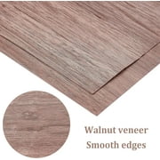 8 Sheets Walnut Wood Sheet 11.8x11.8inch Square Hardwood Veneer Boards for DIY Wood Craft DIY Project 0.5mm Thin