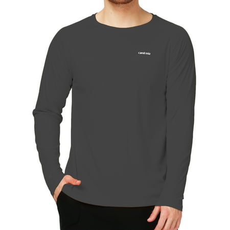 Fishing Shirts for Men Long Sleeve Shirts Sun Protection Shirts Athletic Shirts for Men Men UPF 50+ SPF Shirts for Running Hiking