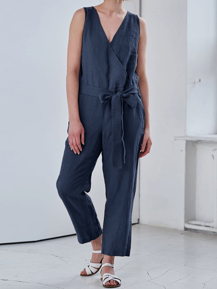 cotton dungaree jumpsuit