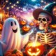 thumbnail image 1 of 5D DIY Con Taladro Fantasma Halloween Arte Artesanal 40x40cm, 1 of 9