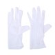 thumbnail image 1 of Qarigey Guantes de etiqueta Diseño de rayas estéreo Tela de poliéster de moda Manoplas cómodas y fáciles de usar para desfiles militares guantes y mitones Blanco, 1 of 6