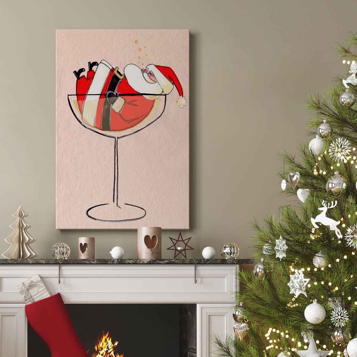 Get Blitzened Collection B- Gallery Wrapped Canvas